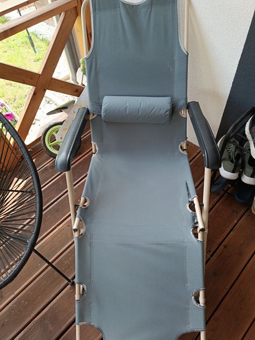 Szare Leżaki na taras