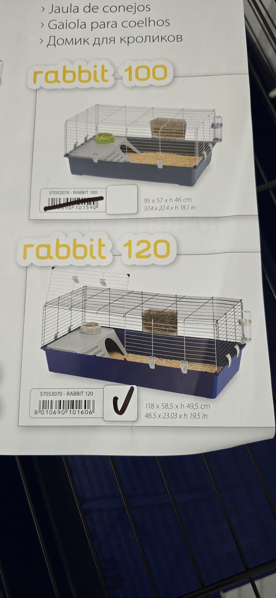 Klatka Ferplast Rabbit 120
