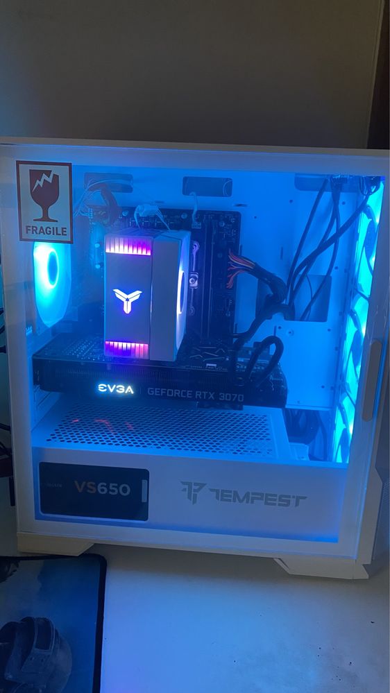 Conputador gaming RTX 3070 I5 12400f