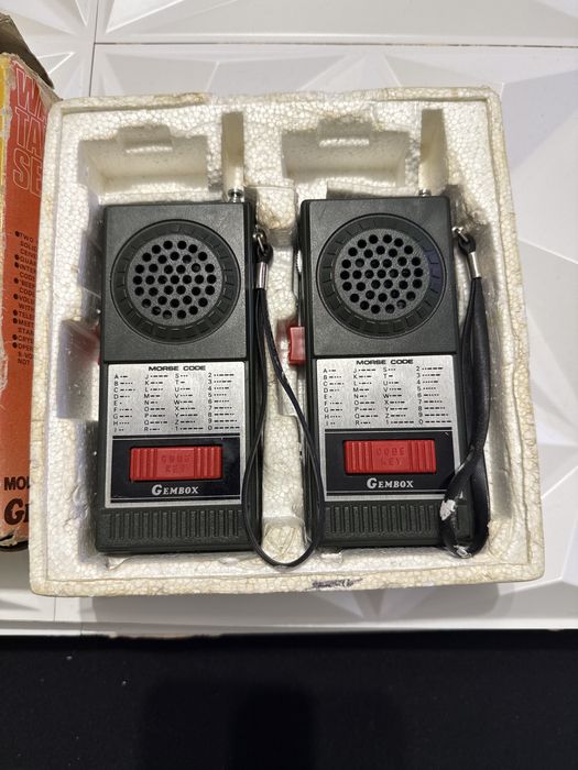 Walkie Talkie set anos 70