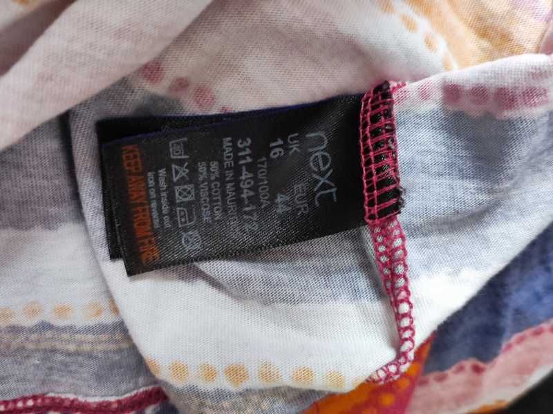 Next r 44 sukienka na lato bawełna wiskoza plus size