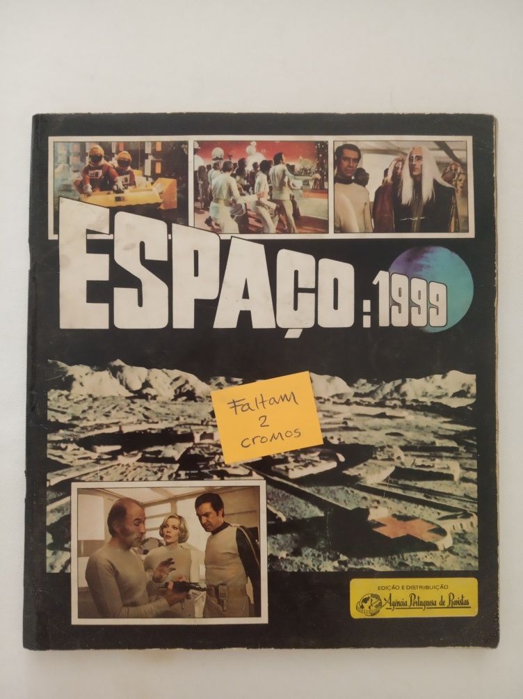 7 Cadernetas ESPAÇO 1999
