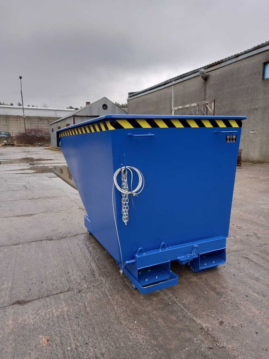 Koleba samowyładowcza TK 1100 L z łańcuchem i linką KONTENER