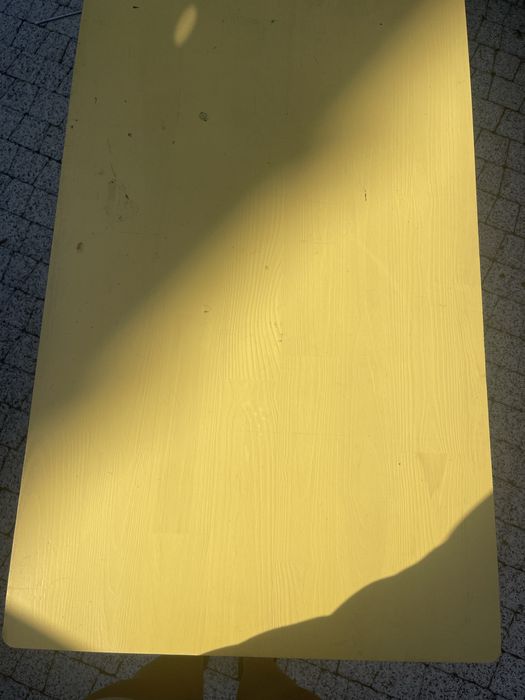 Biurko żółte woodszczęścia Miza drewno