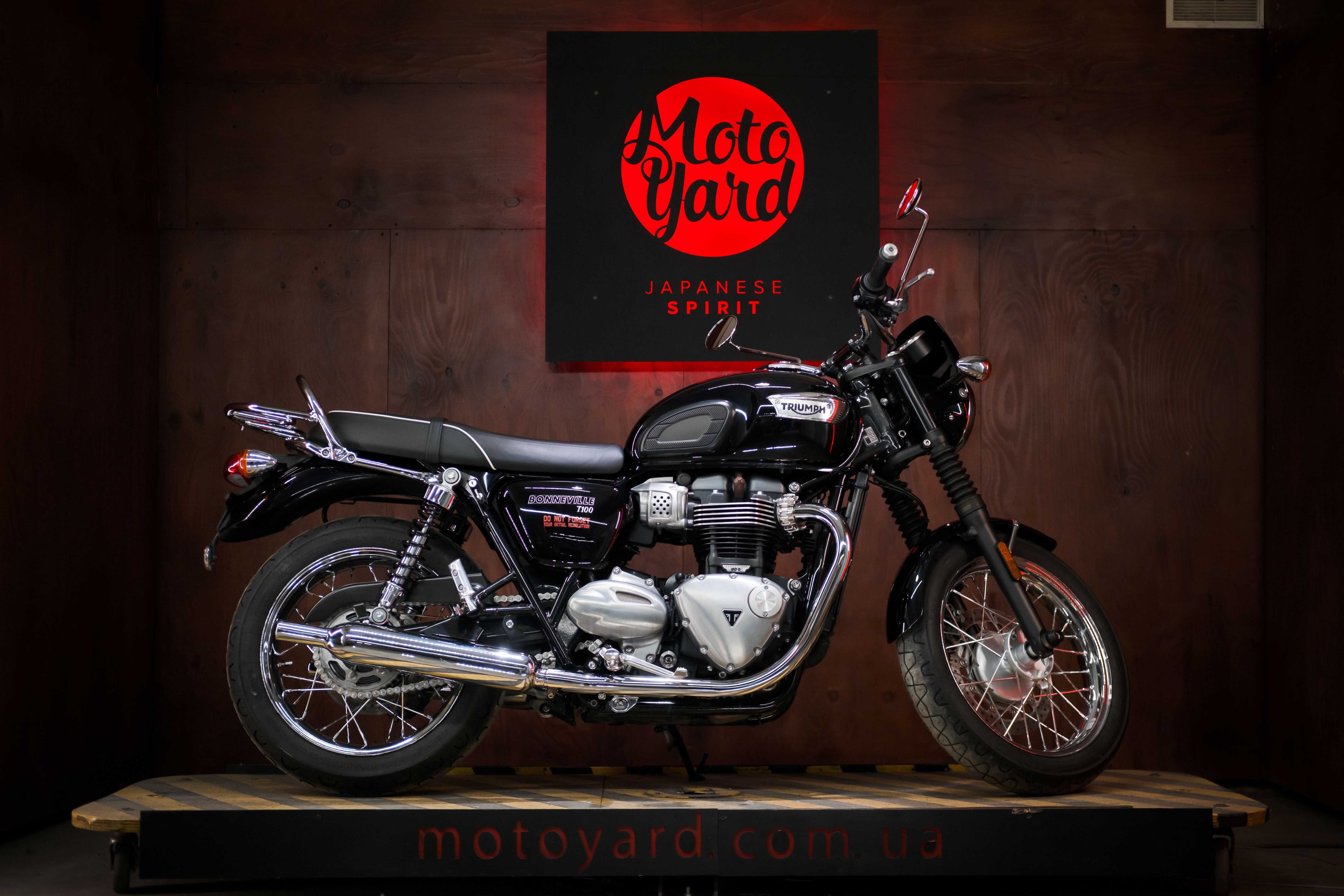 Triumph Bonneville T100 ABS Traction із Японії