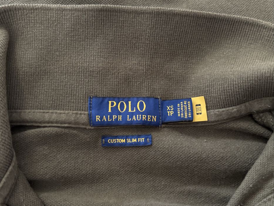 Koszulka Polo Ralph Lauren XS Nowa Kolekcja Viral Modna Khaki slim fit