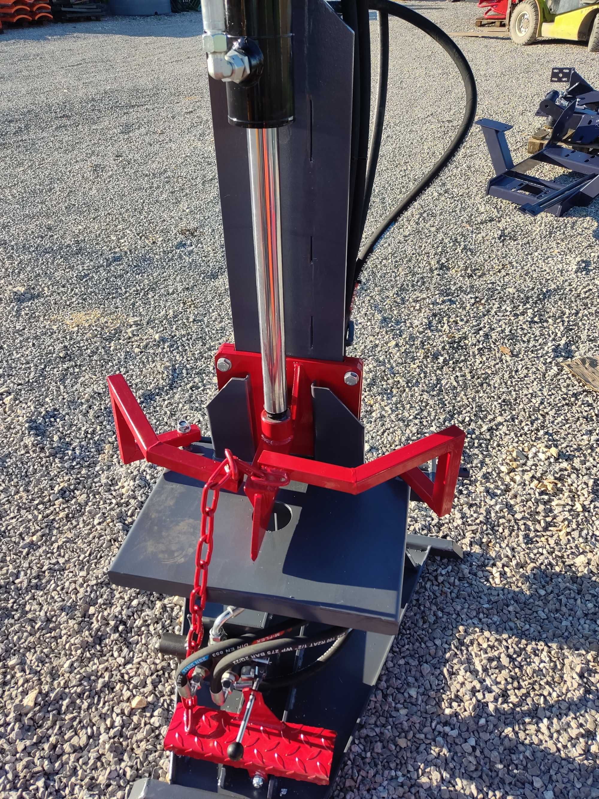 Łuparka hydrauliczna rozdrabniacz do drzewa nowa nacisk 20ton dostawa