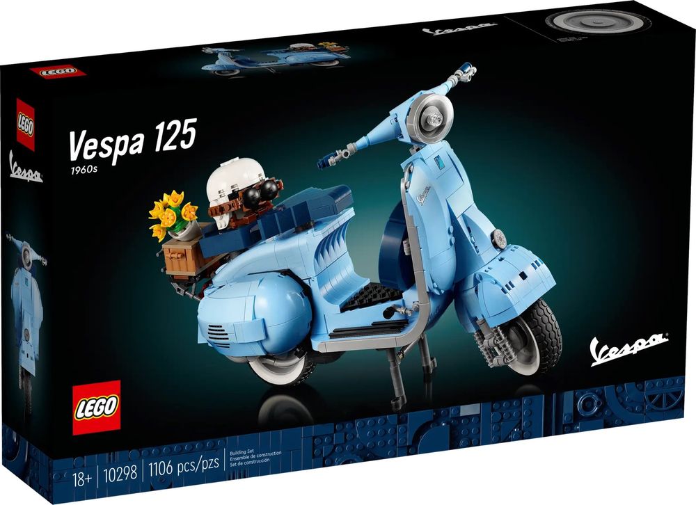 Лего LEGO Creator Vespa 125 10298