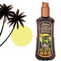 Spray Olejek Do Opalania Caribbean Bronze SPF 15