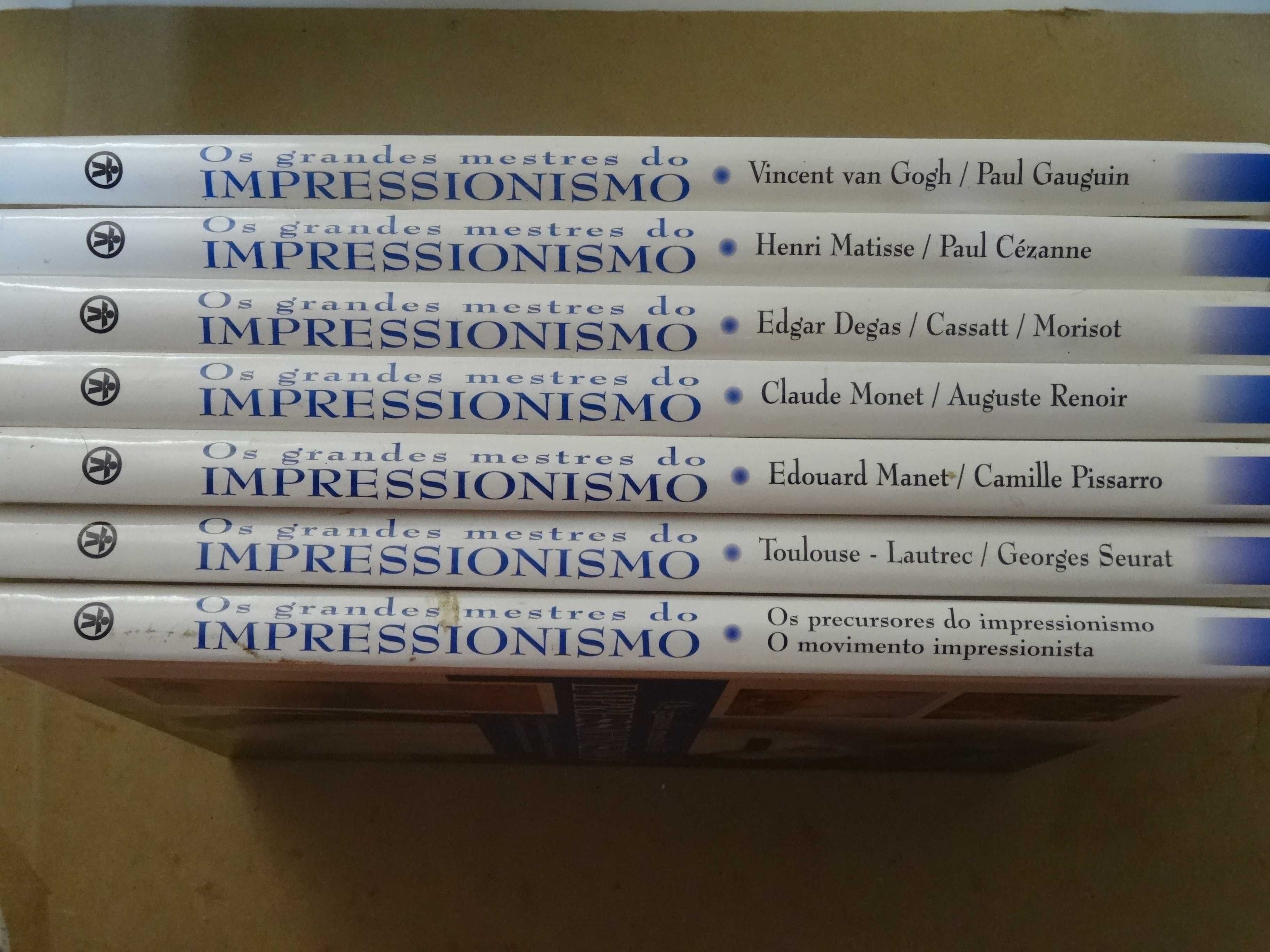 Os Grandes Mestres do Impressionismo - 7 Livros