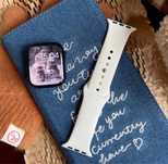Pasek do Apple Watch – kolor kremowy (42/44/45/49 mm)