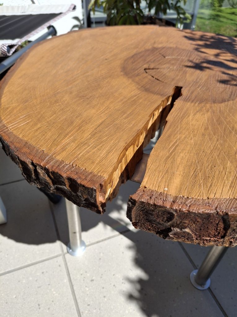 Stolik plaster drewna