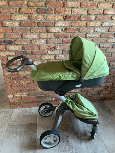 wózek Stokke Xplory komplet ( gondola, spacerówka) + gratisy Maxi Coss