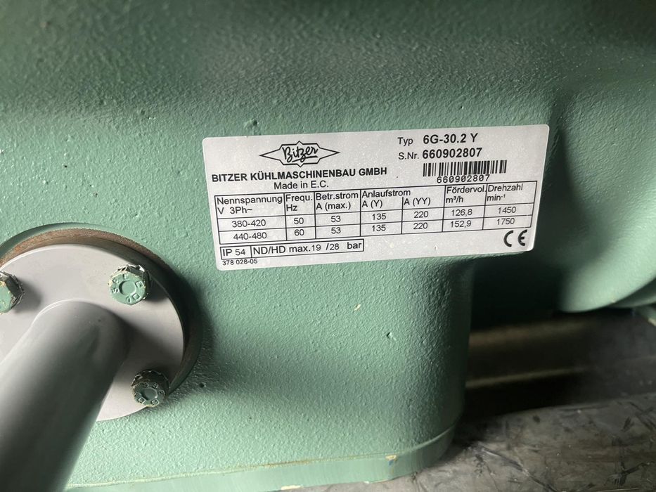 Компресор Bitzer 6G-30.2 Y б/в