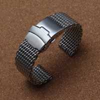 Bransoleta mesh shark 22mm do zegarka