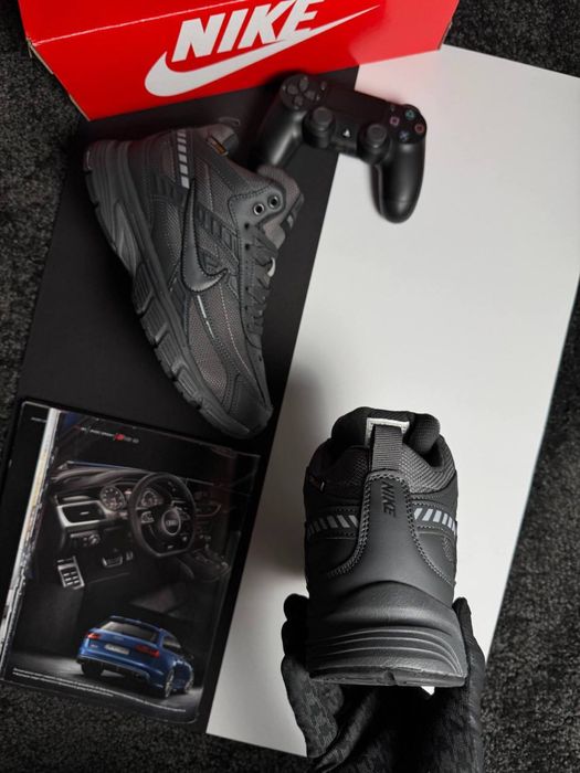 Чоловічі кросівки найк на хутрі Nike Initiator High Fur Grey [41-46]