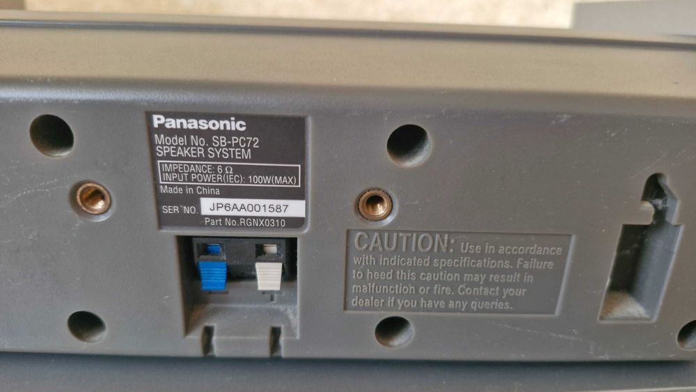 Panasonic SA-VK725D - музикальний центр - 5 колонок