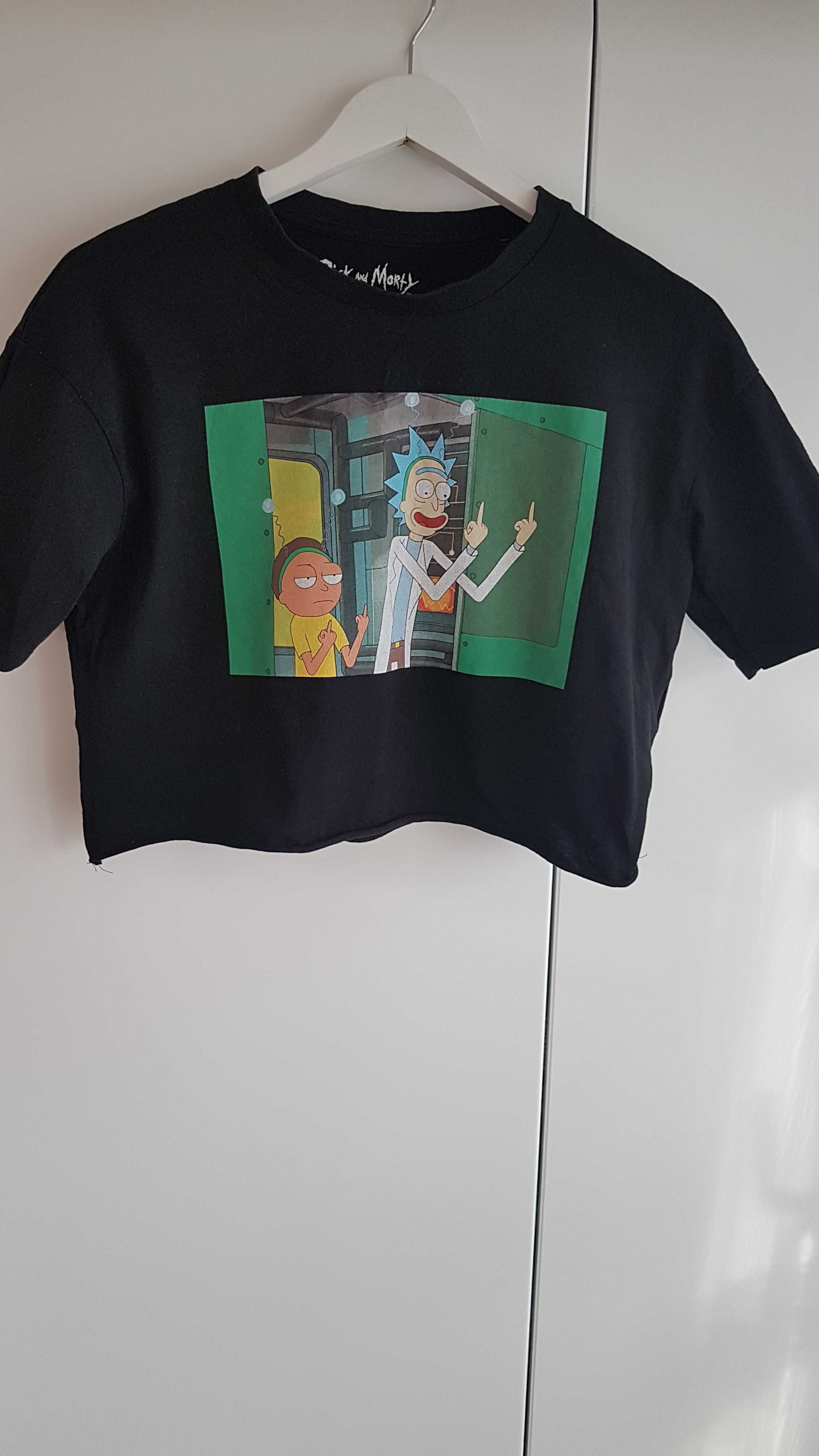 Nowość 2023:) Koszulka Rick and Morty CROPP roz S