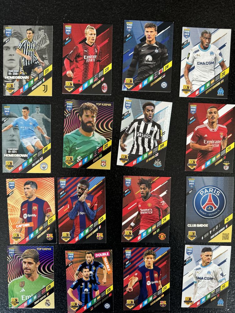 Karty FIFA 365 Panini 2024 Adrenalyn 23 sztuki