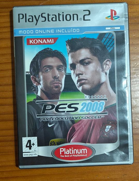 Pro Evolution Soccer 2008 Platinum PS2