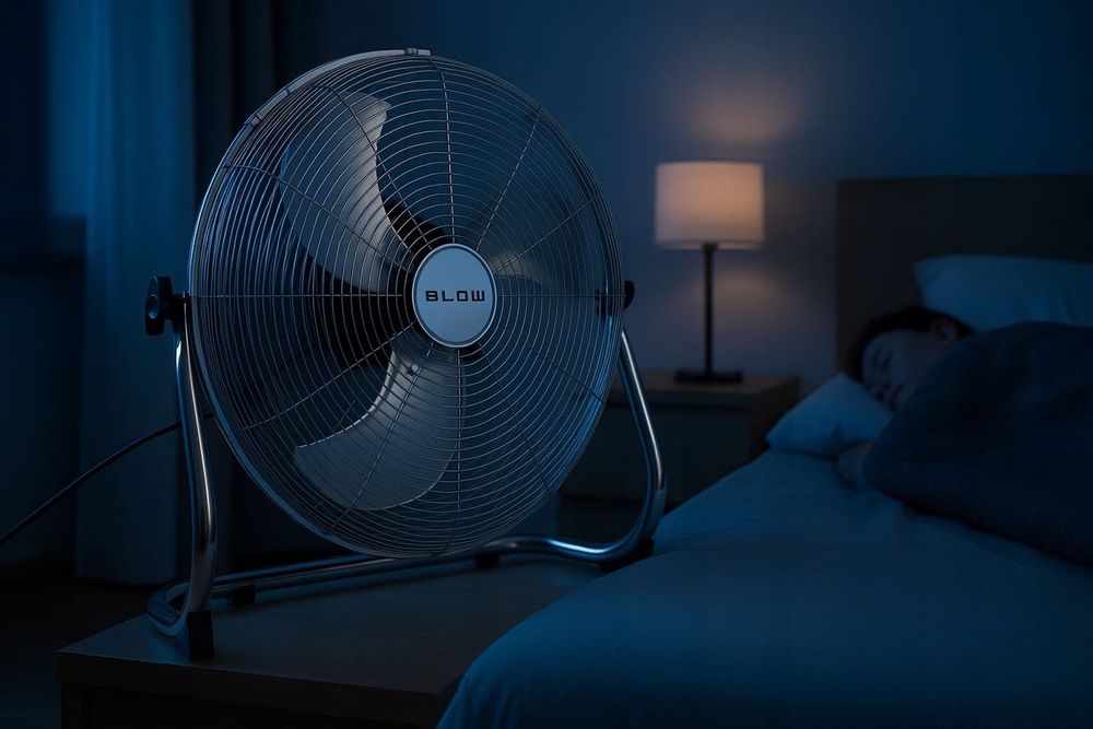 wentylator podłogowy domowy duży wiatrak mocny 200w cichy