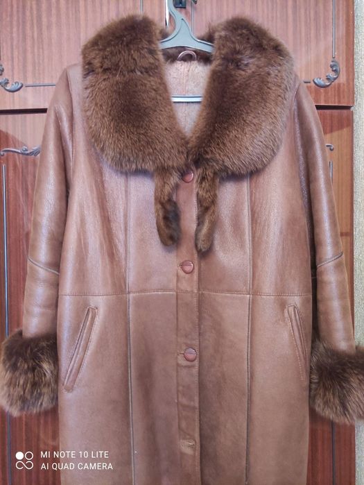 Женская натуральная дублёнка