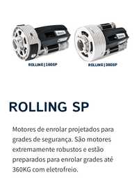 Motor de enrolar Motorline Rolling