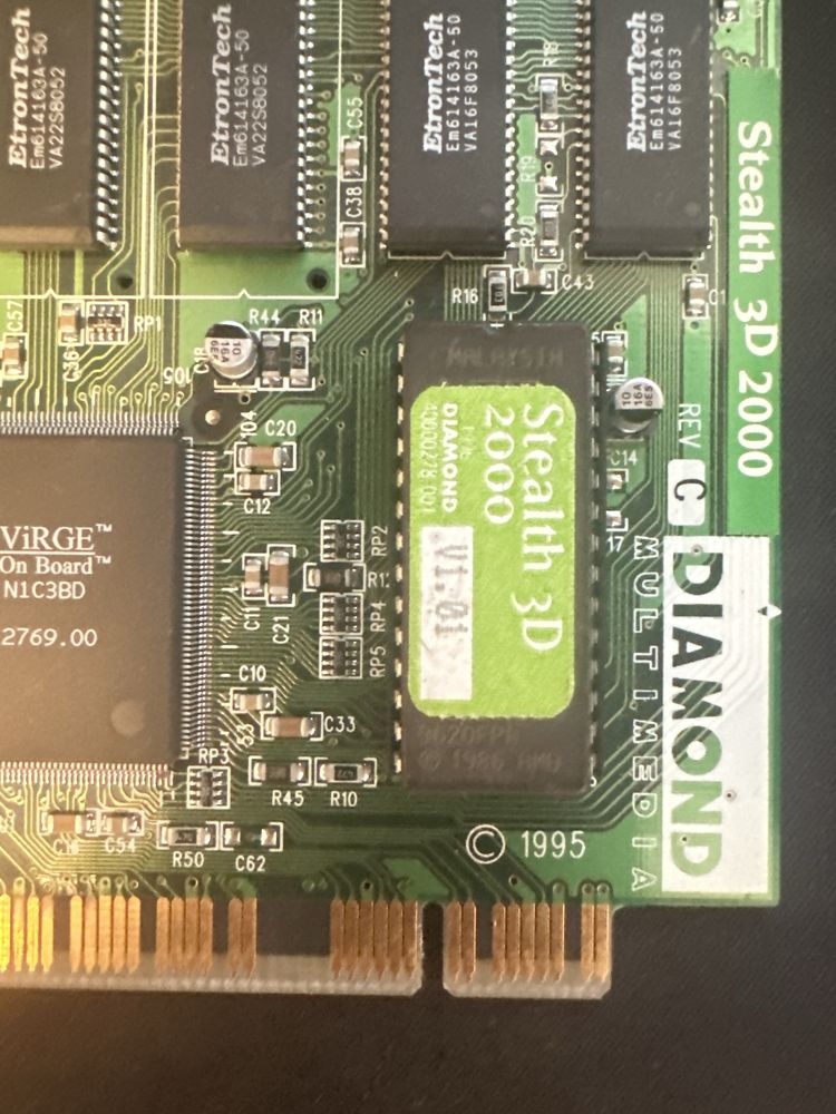 Karta graficzna akcelerator 3D Diamond Stealth 3D 2000 RetroPC