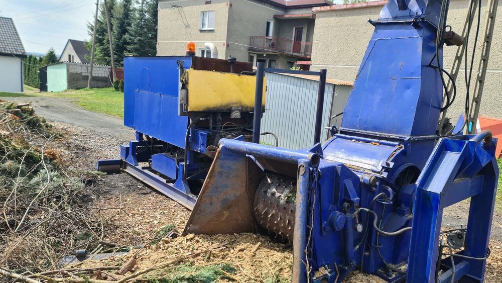 Rębak Bruks , Hakowiec , Silnik Cummins, nie mus max biber