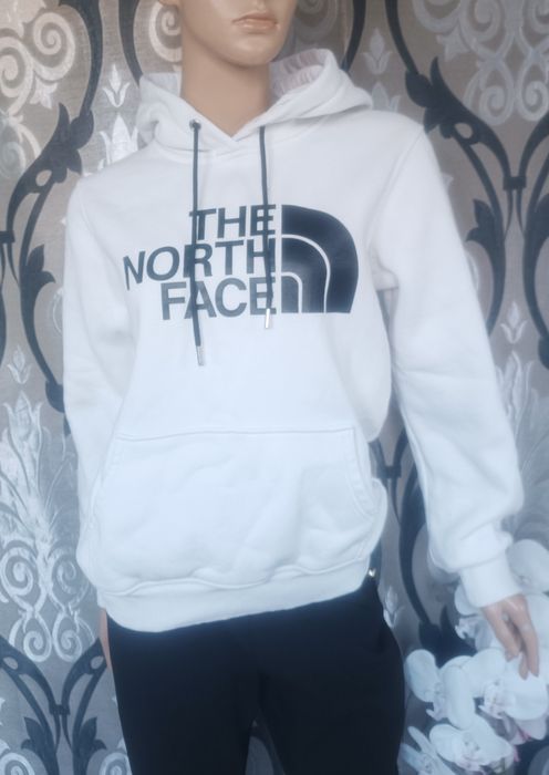 Tnf biała bluza damska z kapturem M/L