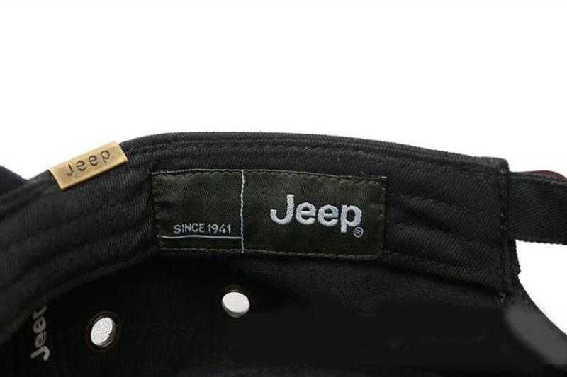 Кепка-немка "Jeep Spirit", черная, новая, оригинал, упаковка.