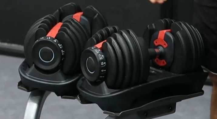 гантеля до 24 кг гантелі регульовані гантель вага 15 в 1 + підставка