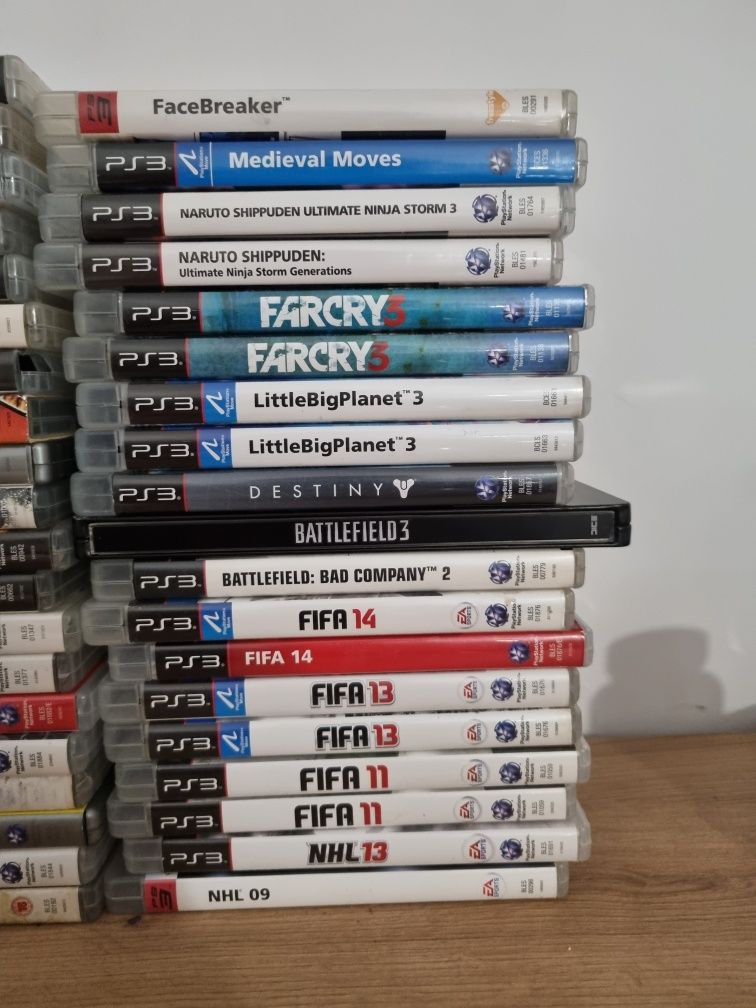 Zestaw pakiet gier ps3 plasytation 3 konsola okazja
