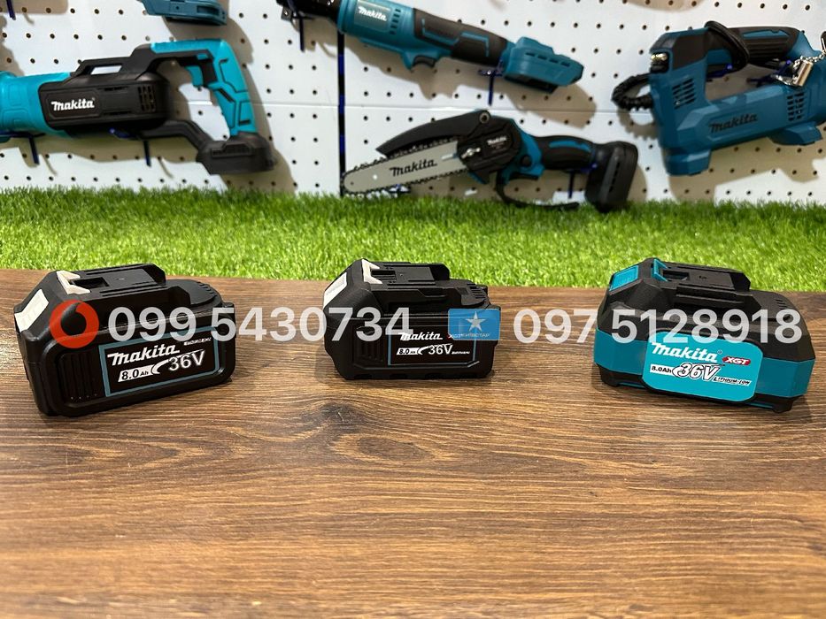 Акумулятори і Зарядні пристрої Makita DeWALT 12-48V 1-9Ah батарея АКБ