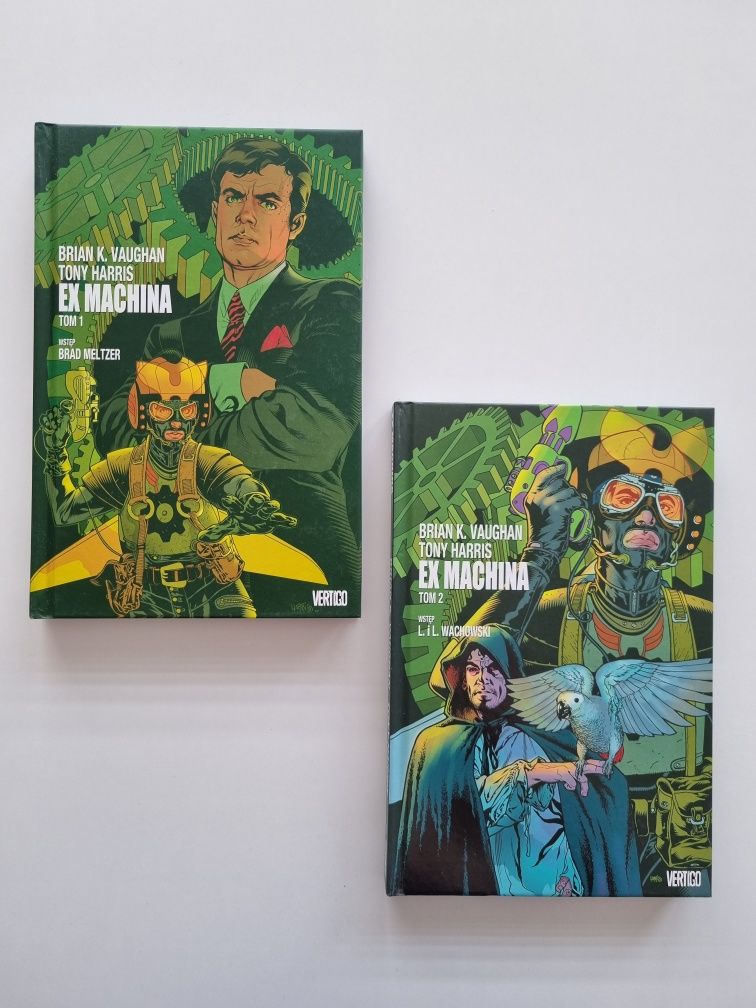 Komiks Ex Machina Vaughan tom 1 i 2