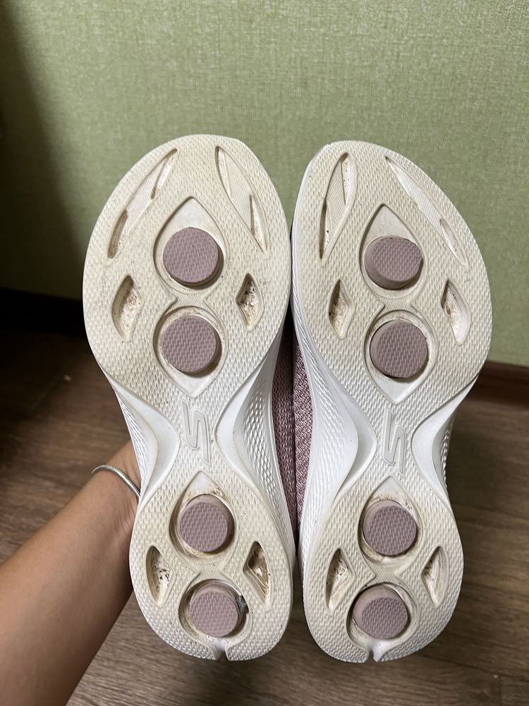 Легкі дихаючі мокасини Skechers Туфлі Go Walk кросівки літні