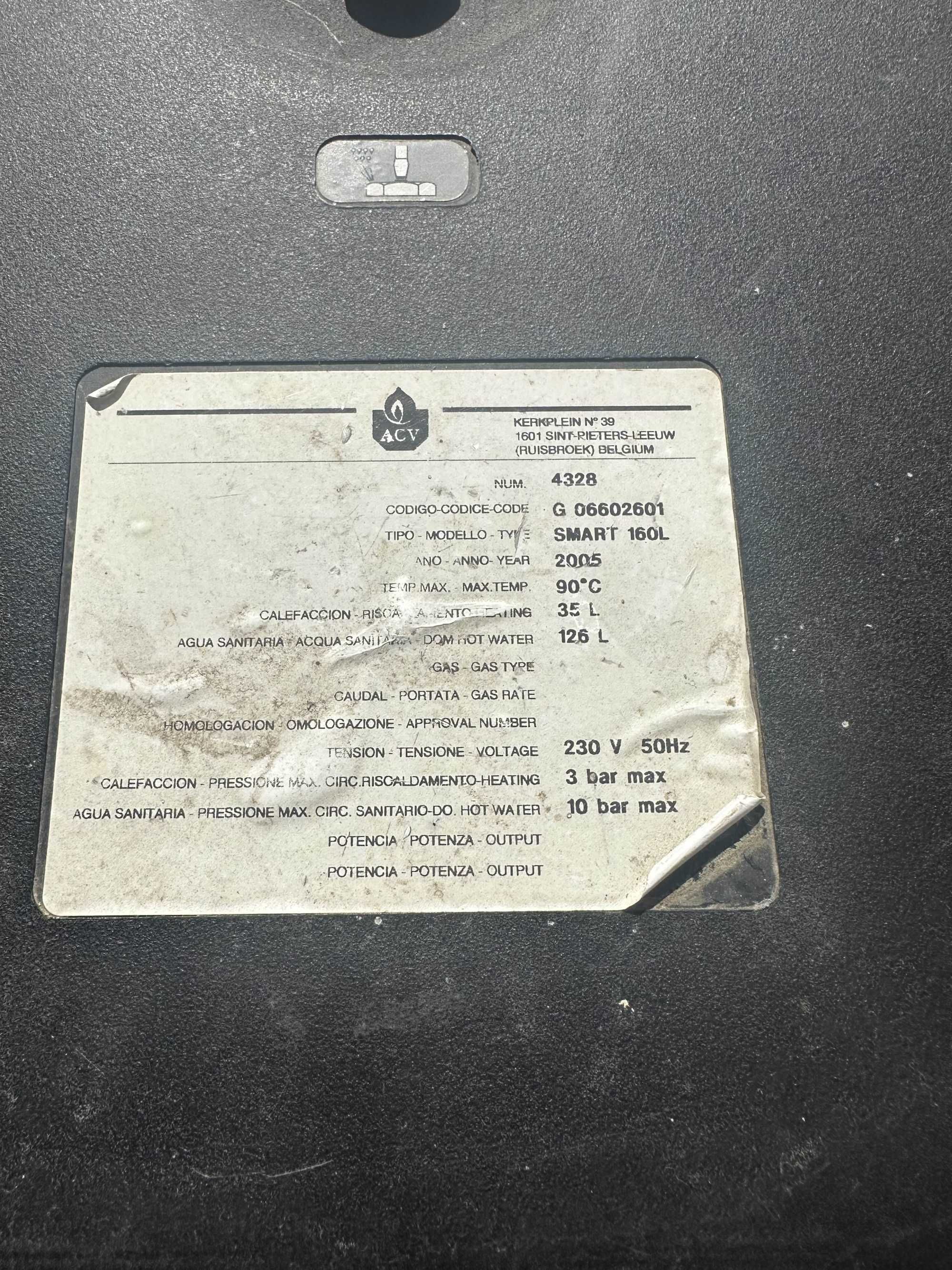 Bojler CWU ACV 160L