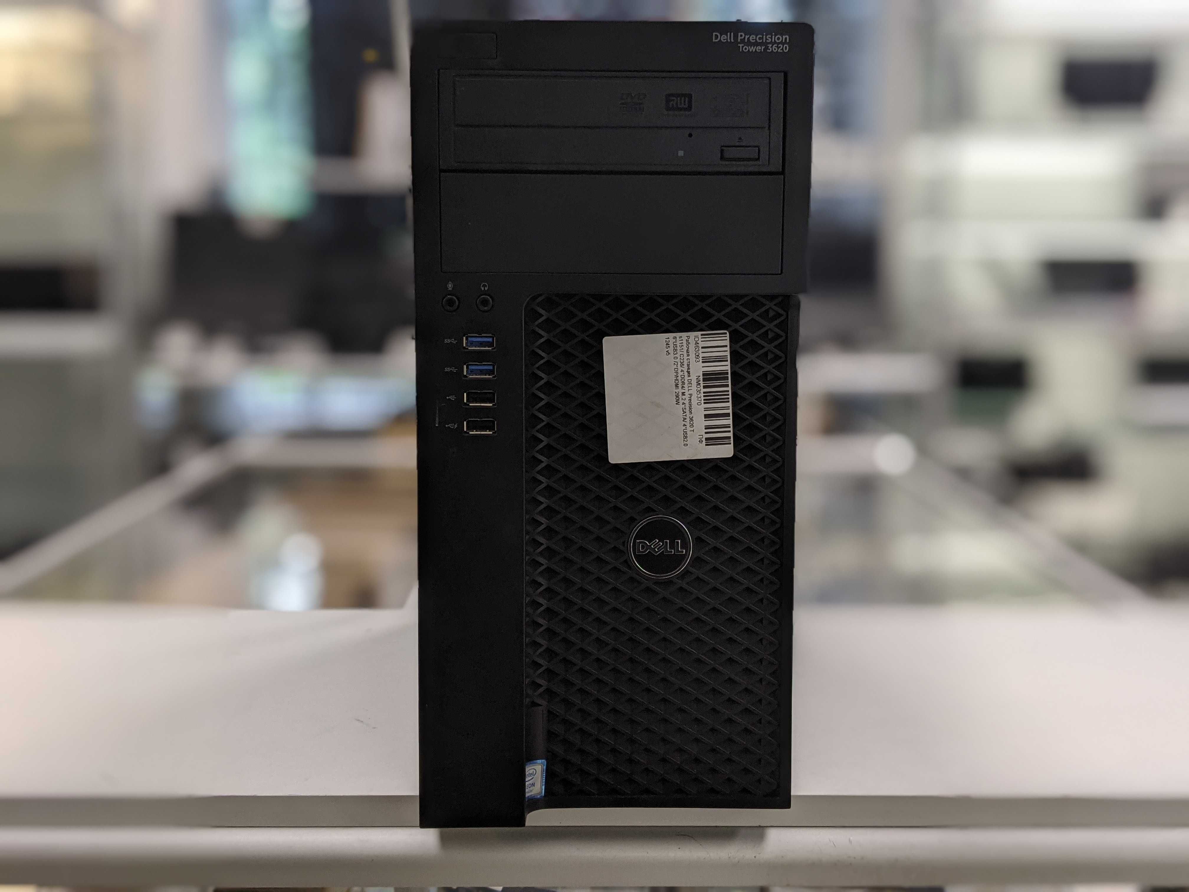 Робоча станція Dell Precision Tower 3620/E3-1245v5/16GB/NVMe 256GB