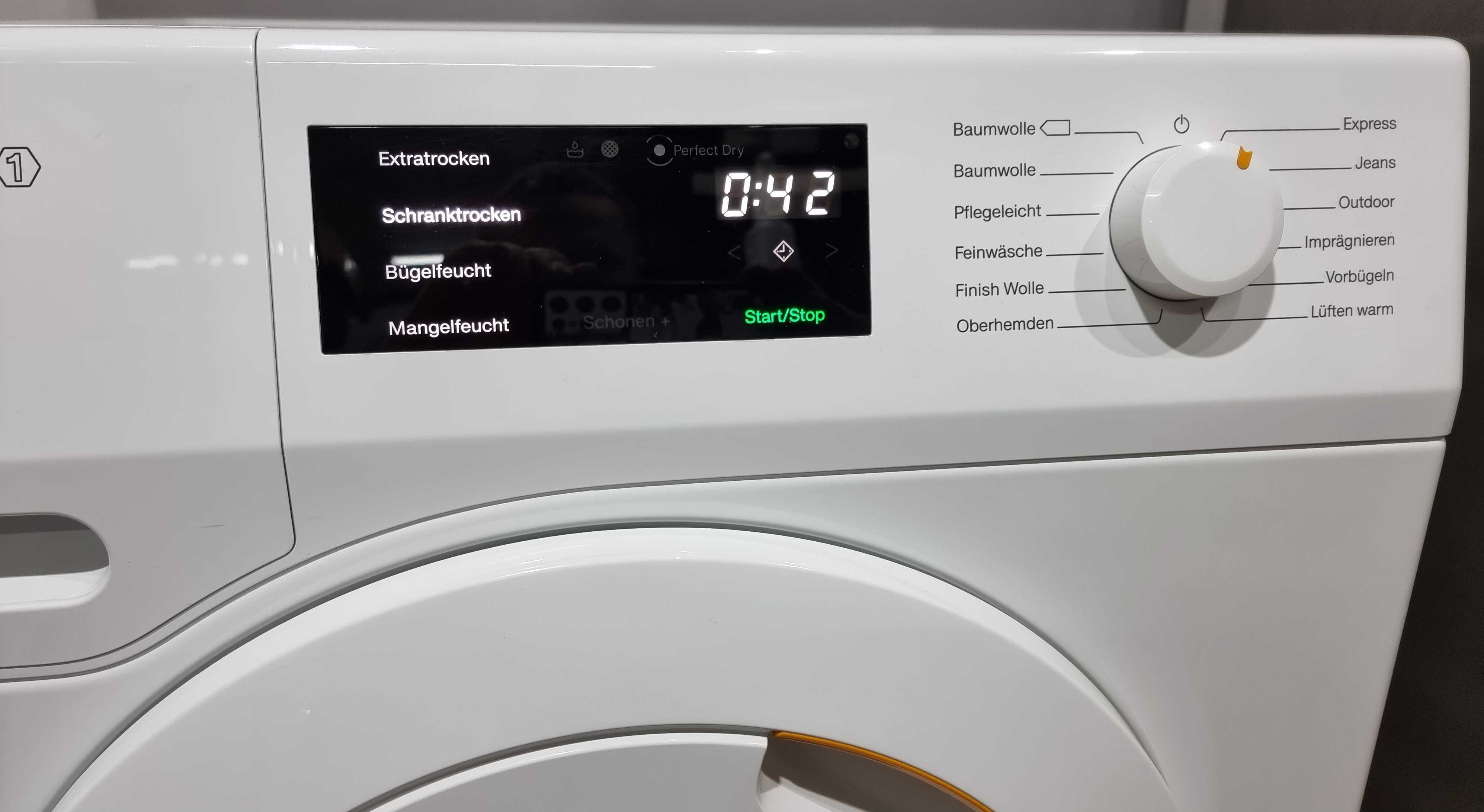 Suszarka z pompą ciepła Miele T1 TCE 530 WP, ECO, 8kg, Perfect Dry