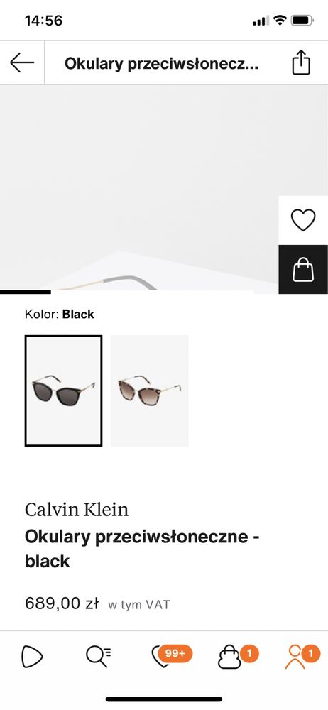 Okulary Calvin Klein