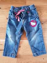 Spodnie jeansowe H&M Hello Kitty 86