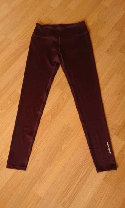 getry legginsy damskie fioletowe 38