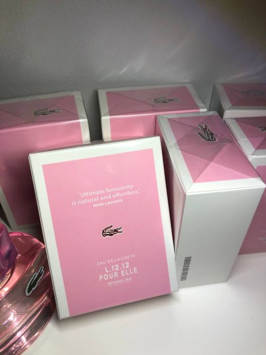 Духи жіночі Lacoste L.12.12 Pour Elle Sparkling. Лакосте Пур Эль