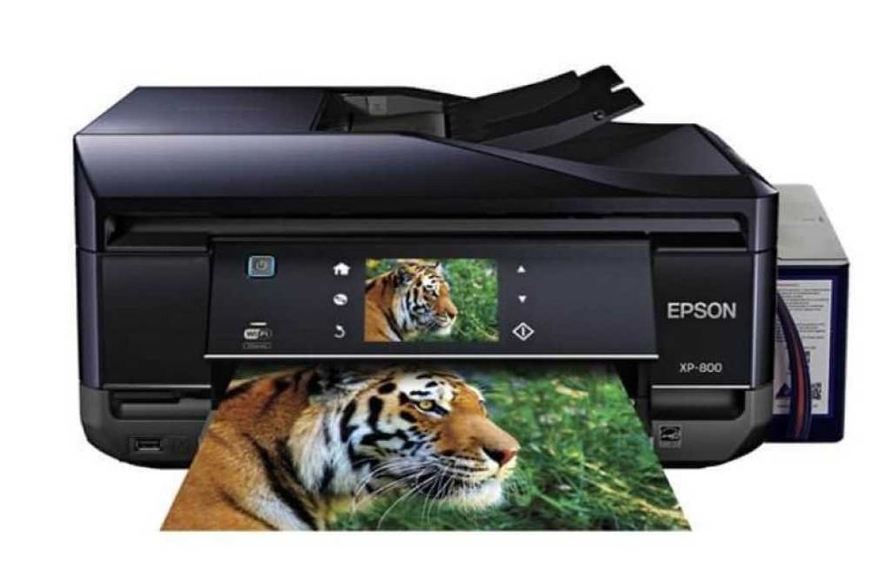 Принтер Epson XP-800 (б/у) робочий стан: (принтер/сканер/копір/факс)