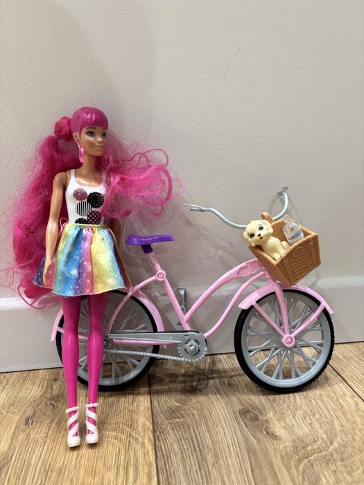 Barbie na rowerze