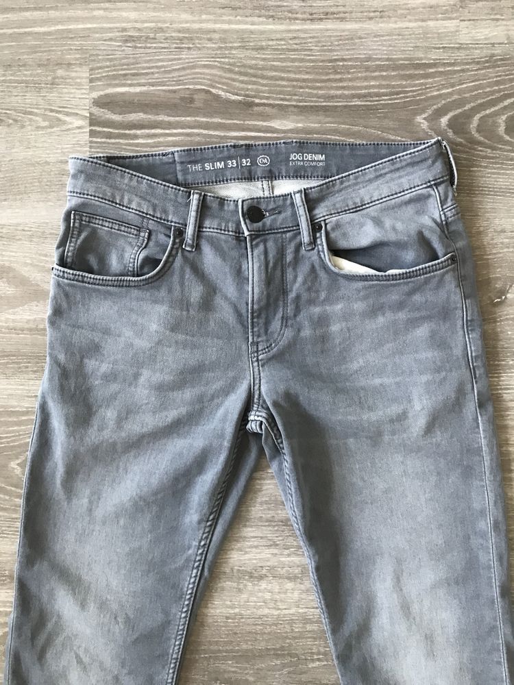 Spodnie jeansy slim C&A 33/32