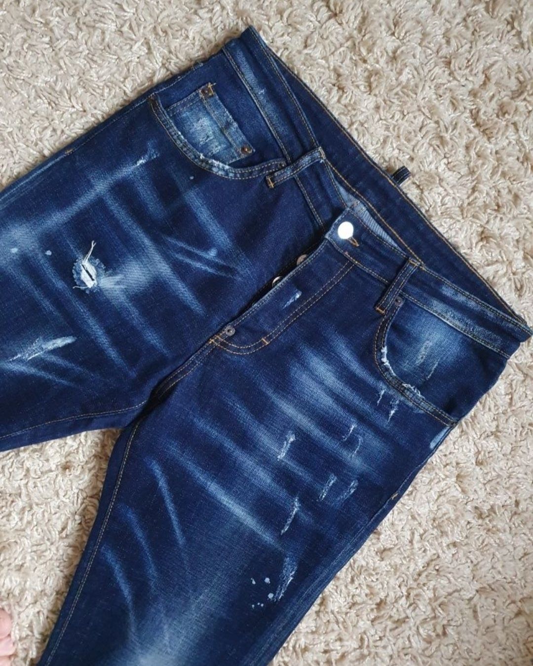 Оригинал Мужские Джинсы Dsquared2 Made in Italy