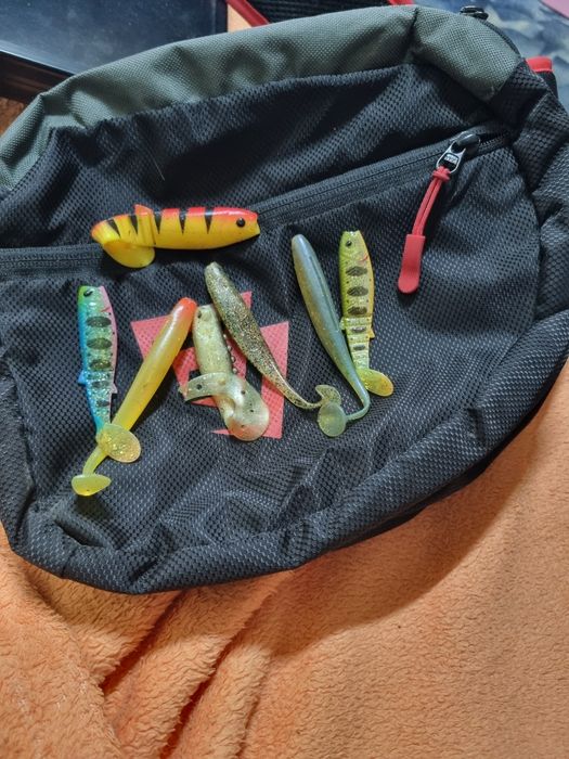 Torba wędkarska pas wędkarski spinnigowa torba Mikado