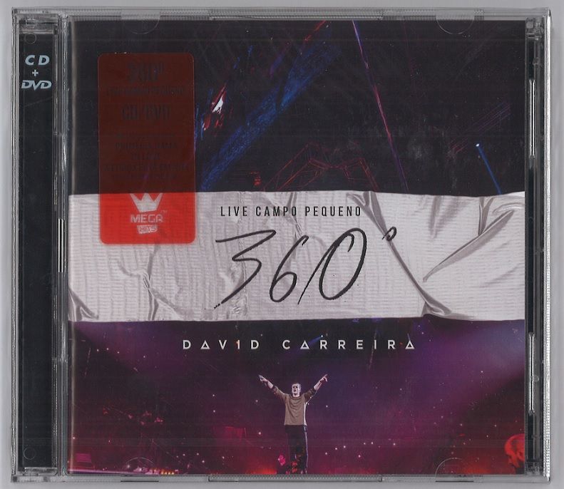 David Carreira - ao vivo no campo pequeno - 360 cd+dvd