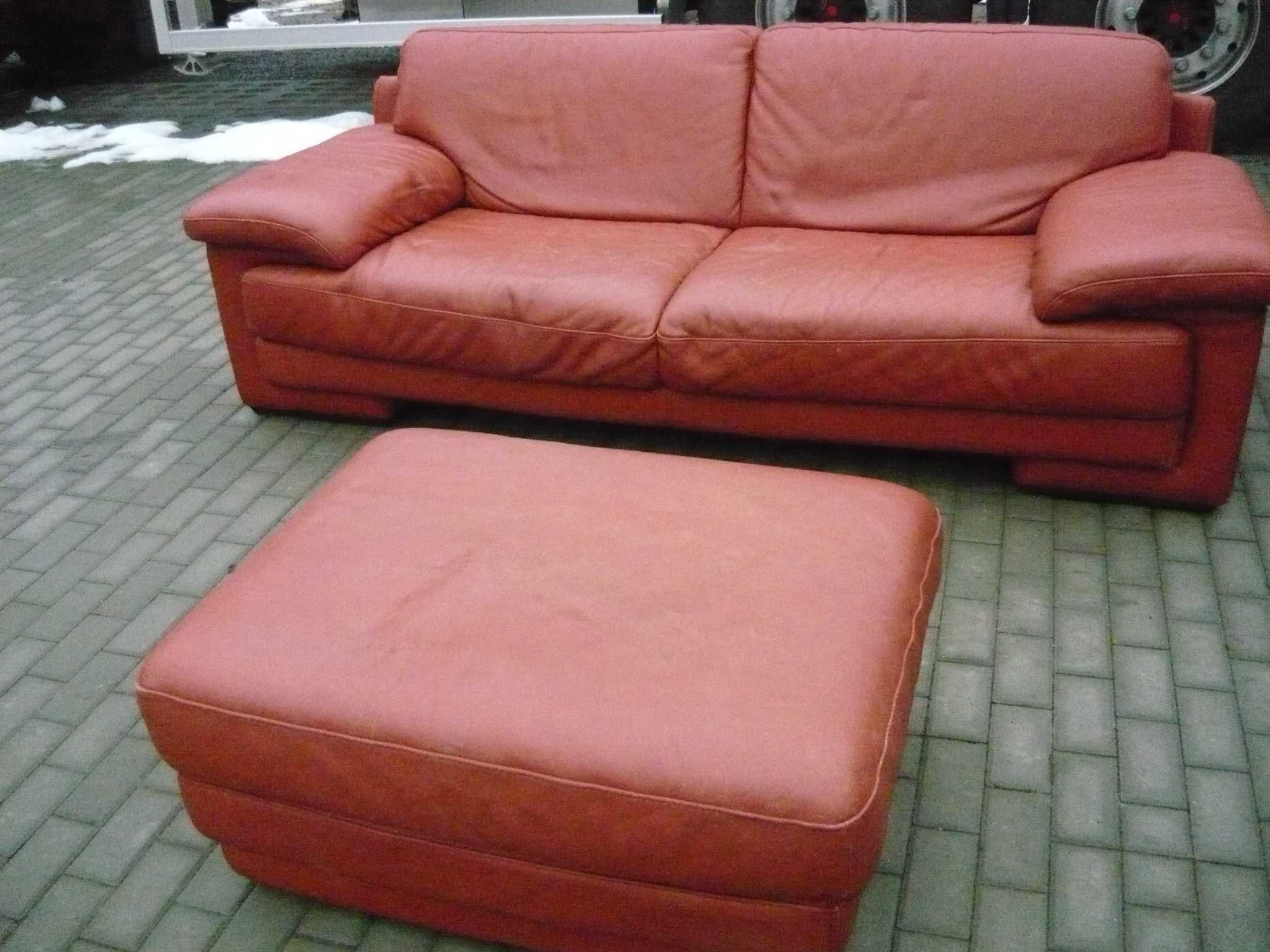 kanapa sofa 3 osobowa skóra